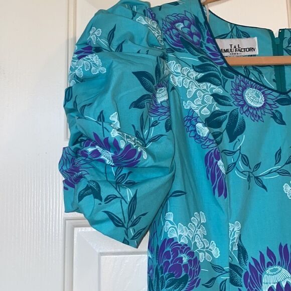 T&L Muumuu Factory Vintage Maxi Size 7/8 - Picture 5 of 7